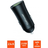 Автомобильное З/У GoPower GPC07-2U 2USB черный
